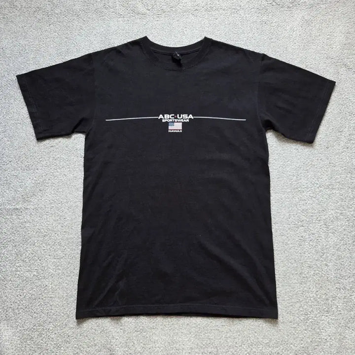 [BUNJANG] ABC 90s Vintage T-Shirt (M-L, 95-100) / 미국제 90s ABC 반팔 티셔츠 M-슬림L(95-100)