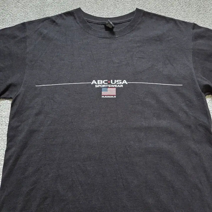 [BUNJANG] ABC 90s Vintage T-Shirt (M-L, 95-100) / 미국제 90s ABC 반팔 티셔츠 M-슬림L(95-100)
