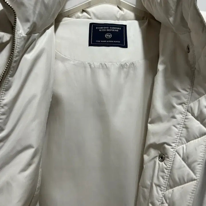 [BUNJANG] Depound Ivory Padded Jacket S / 드파운드 아이보리 패딩 S