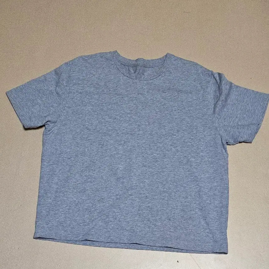 [BUNJANG] 8 Seconds Cropped Grey Short Sleeve T-Shirt L / 22일 수요일까지!!  [에잇세컨즈] 크롭 회색 반팔 L