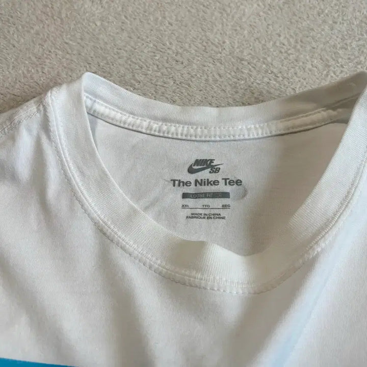 [BUNJANG] Nike SB Laundry T-Shirt White / 나이키 SB 런드리 티셔츠 화이트