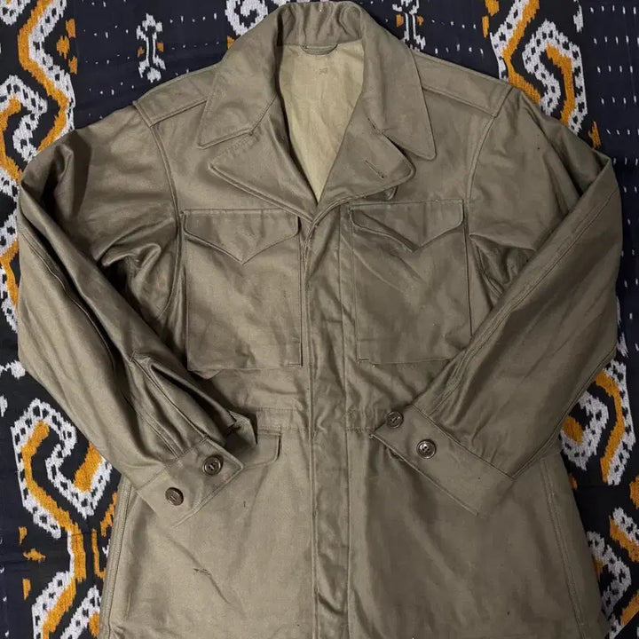 [BUNJANG] WW2 Original M43 Field Jacket (34R) Deadstock / WW2 45년 오리지날 m43 필드자켓 데드스탁(34R)