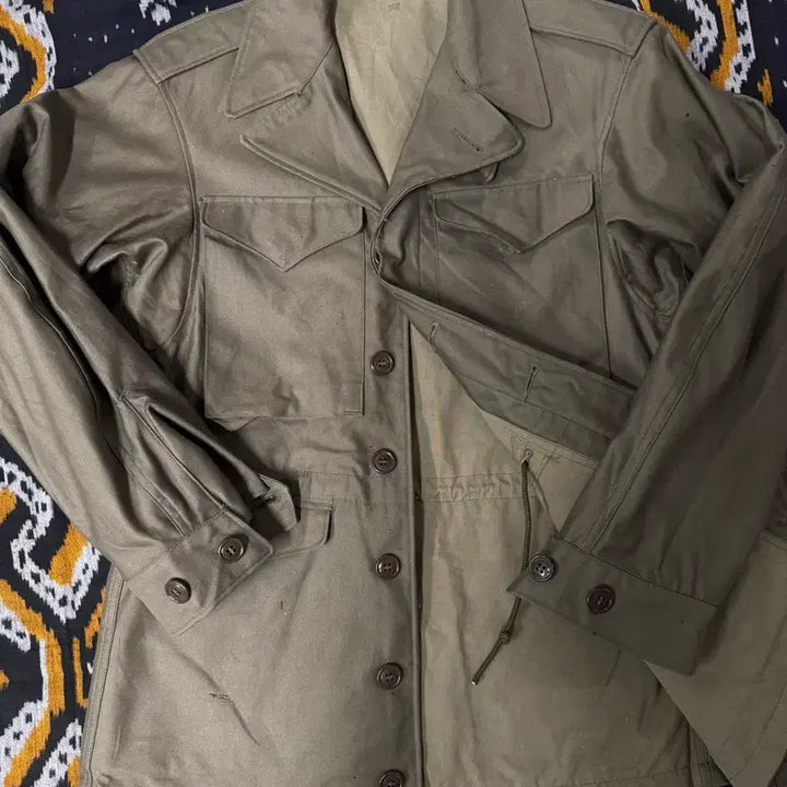 [BUNJANG] WW2 Original M43 Field Jacket (34R) Deadstock / WW2 45년 오리지날 m43 필드자켓 데드스탁(34R)