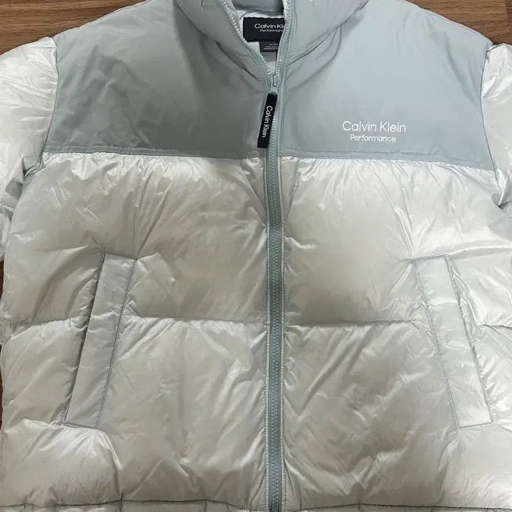 [BUNJANG] Calvin Klein Performance Padded Jacket XL Mint / 캘빈클라인 퍼포먼스 패딩 XL 민트