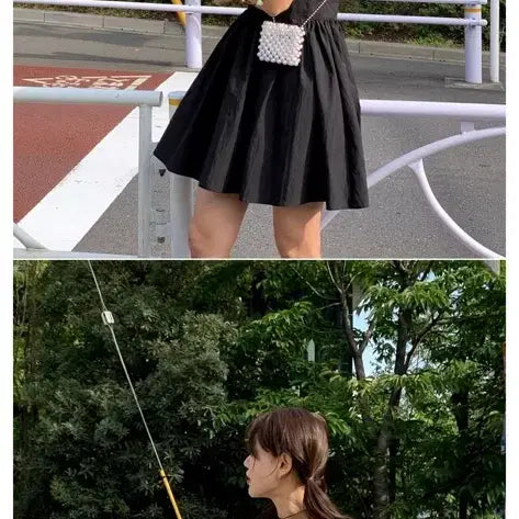[BUNJANG] Underbee Mayvi Mont Summer Dress Black / [새상품] 언더비 Mayvi Mont 썸머 드레스 원피스 블랙 셀프웨딩