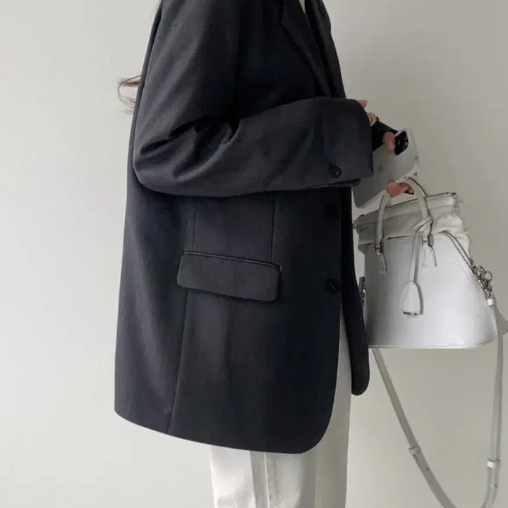 [BUNJANG] Oversized Blazer Jacket / [새상품] 오버핏 블레이저 자켓