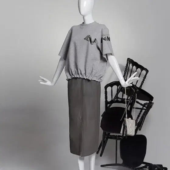 [BUNJANG] Lanvin Gray T-shirt / 랑방 티셔츠