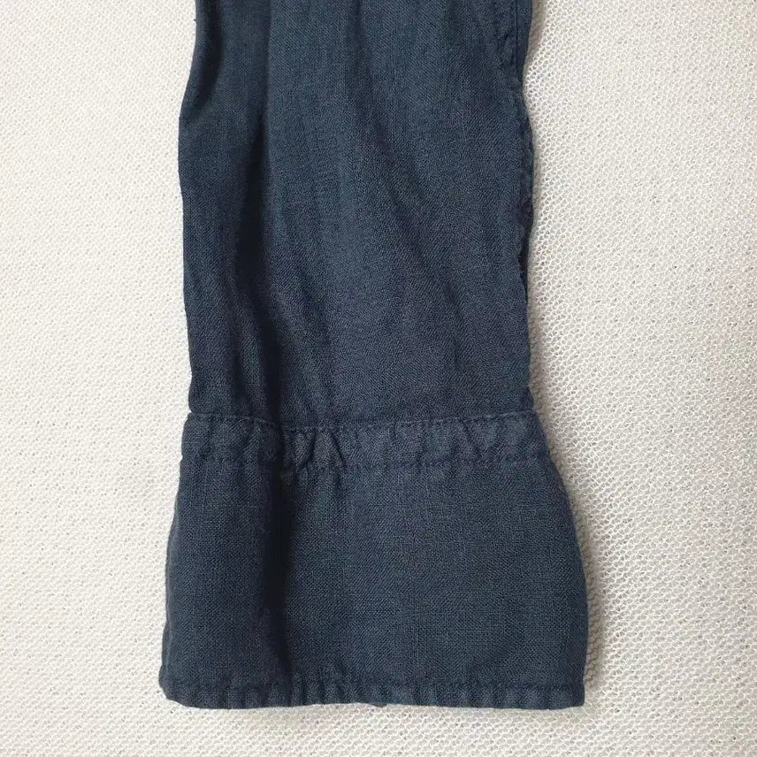 [SOLD OUT] BOSS 린넨 셔츠 네이비 긴팔 100