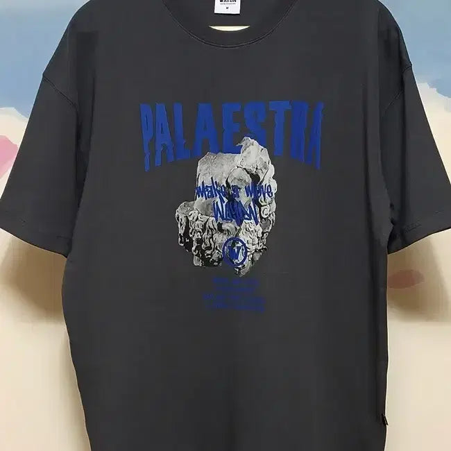 [BUNJANG] Wadein Palestra The Head Oversized Short Sleeve T-shirt / (M) 웨이든 팔라에스트라 더헤드 오버핏 반팔티