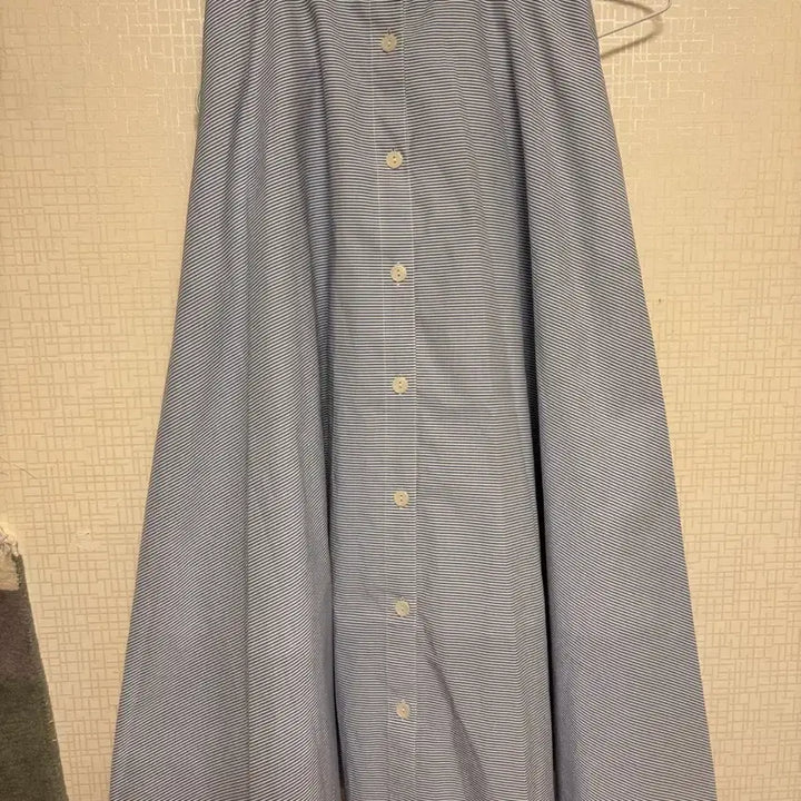 [BUNJANG] Uniqlo Striped Long Skirt (Size S) / 유니클로 스커트 s