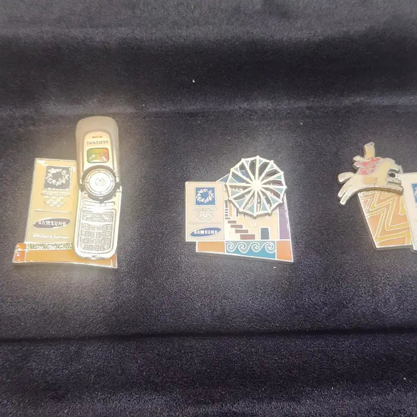 [SOLD OUT] 삼성 2004 아테네 올림픽 기념 핀뱃지 세트