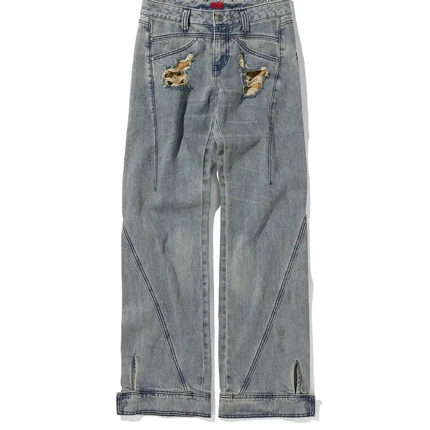 [SOLD OUT] 새상품) 미스치프 아나토미 진 블루 그레이 미스치프 바지