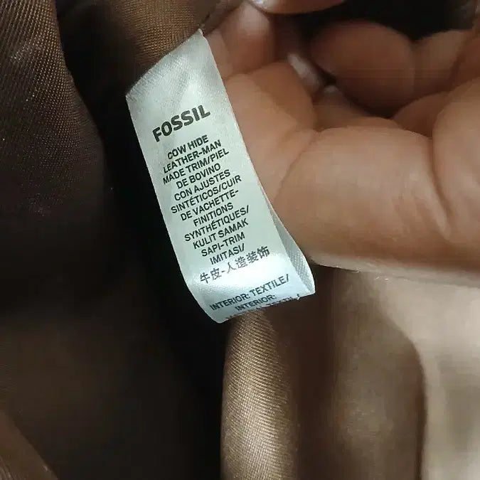 [SOLD OUT] Fossil 파슬 네이비 스웨이드 가방 상태좋음 약간사용