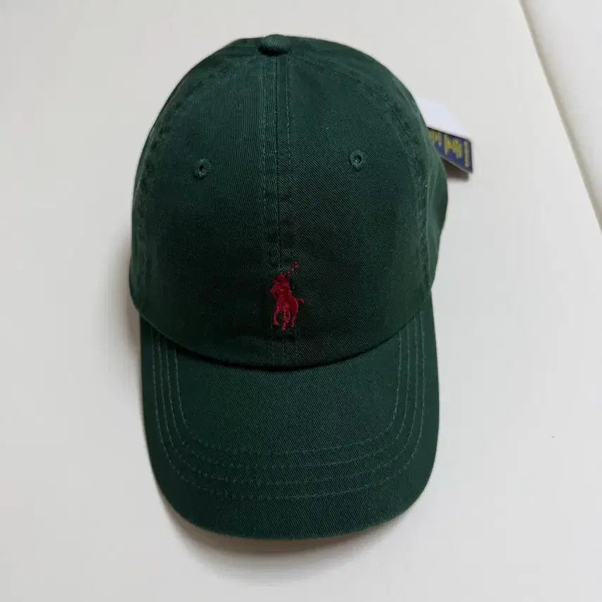 [BUNJANG] Polo Ralph Lauren Cap Hat Green / 폴로 랄프로렌 볼캡모자 (그린)(새상품)