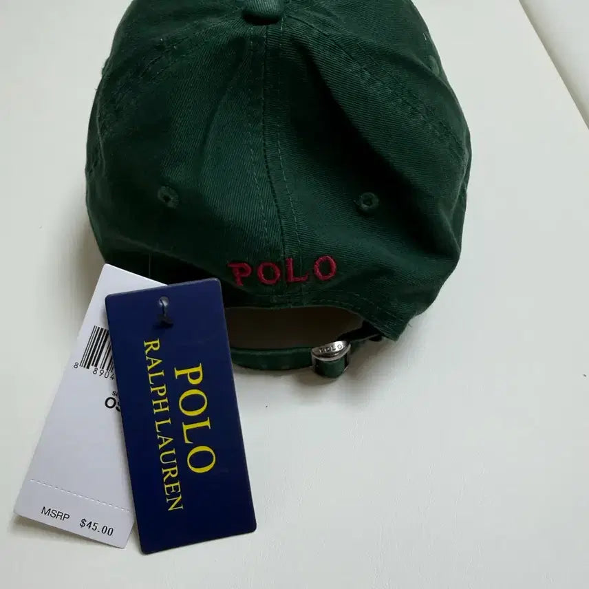 [BUNJANG] Polo Ralph Lauren Cap Hat Green / 폴로 랄프로렌 볼캡모자 (그린)(새상품)