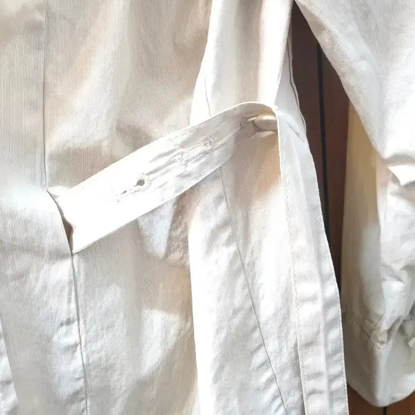 [BUNJANG] The Cashmere Belted Oversized Shirt / 더 캐시미어  벨티드 오버핏 셔츠