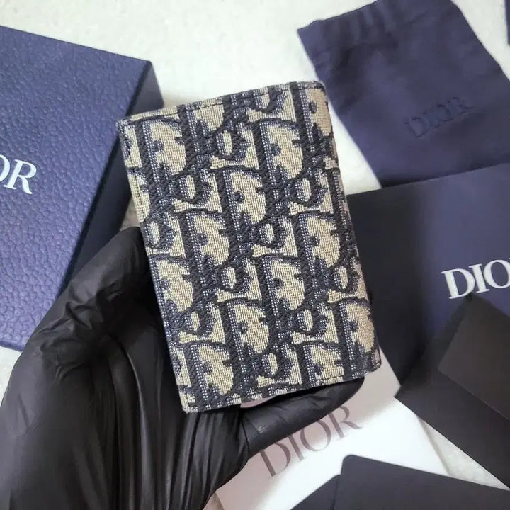 [BUNJANG] Dior Oblique Organizer Card Holder / [25년구매/풀구성] 디올 오블리크 오거나이저 카드지갑