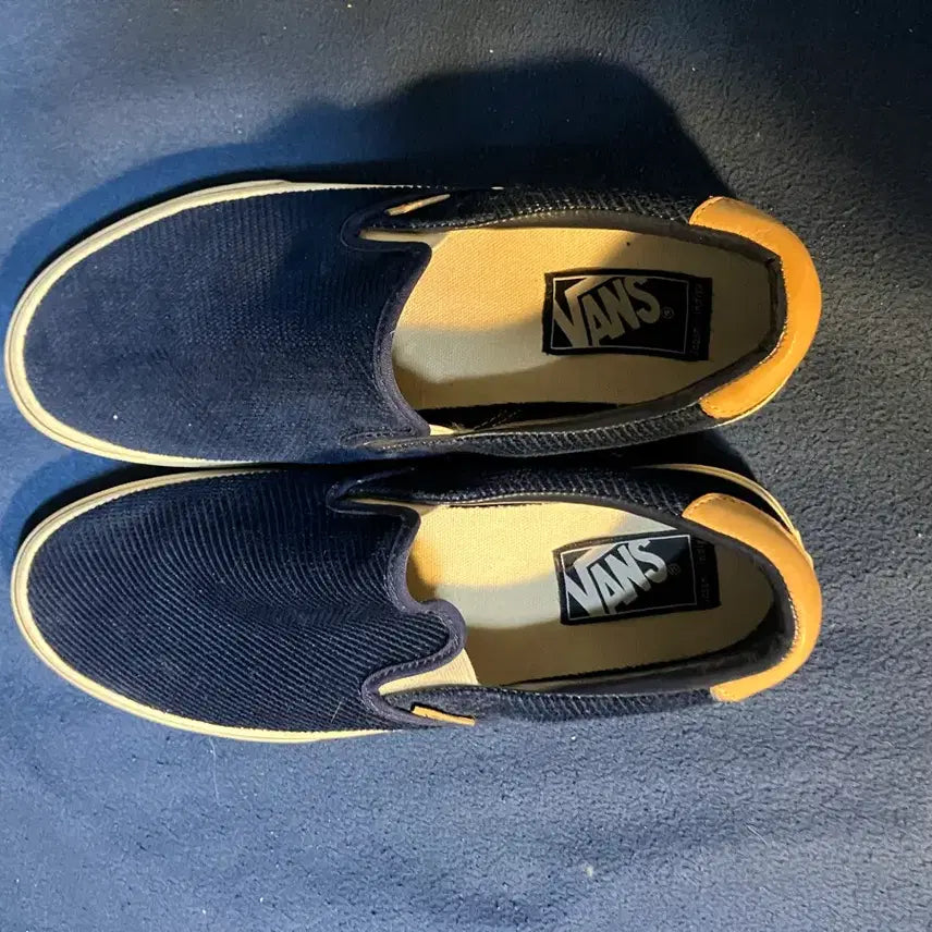 [BUNJANG] Vans Slip-On Corduroy Japan Indigo 280 / [280] 반스 슬립온 네이비 코듀로이 japan indigo