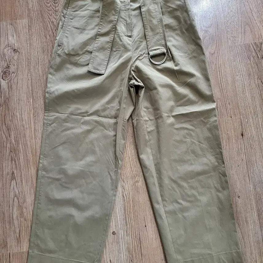 [BUNJANG] Deco Belt Wide Pants (Size 66) / 데코 벨트 와이드 팬츠 (66사이즈)정품 새거
