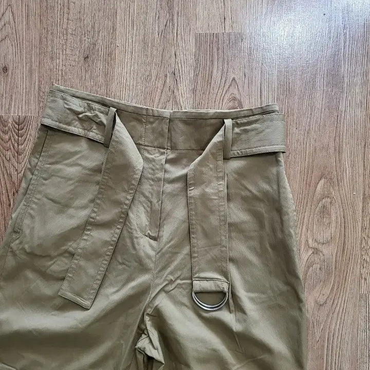 [BUNJANG] Deco Belt Wide Pants (Size 66) / 데코 벨트 와이드 팬츠 (66사이즈)정품 새거