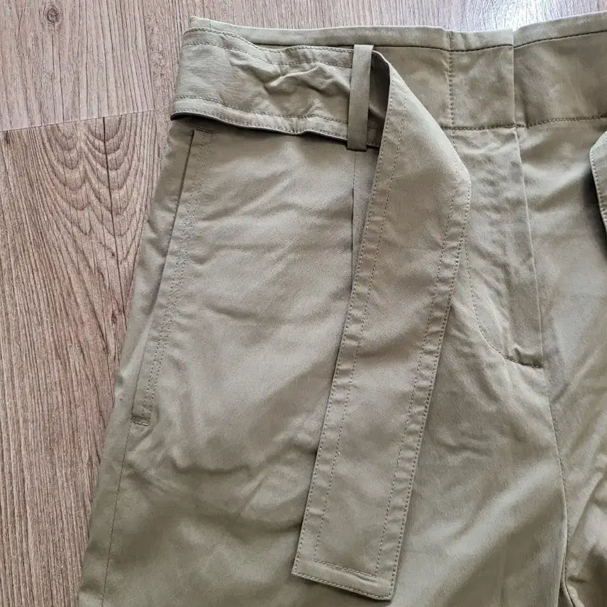 [BUNJANG] Deco Belt Wide Pants (Size 66) / 데코 벨트 와이드 팬츠 (66사이즈)정품 새거