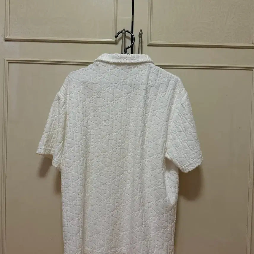 [BUNJANG] Dior Oblique Terry Cotton Polo Shirt / 새상품급/ 디올 오블리크 테리 반팔 카라티(S 95~100)