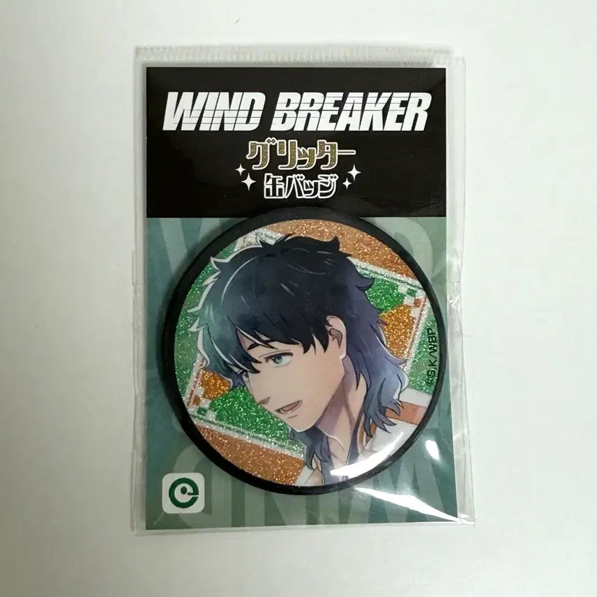[BUNJANG] Wind Breaker Togame Glitter Can Badge / 미개봉) 윈드브레이커 윈브레 토가메 죠 원화 반짝이 글리터 캔뱃지