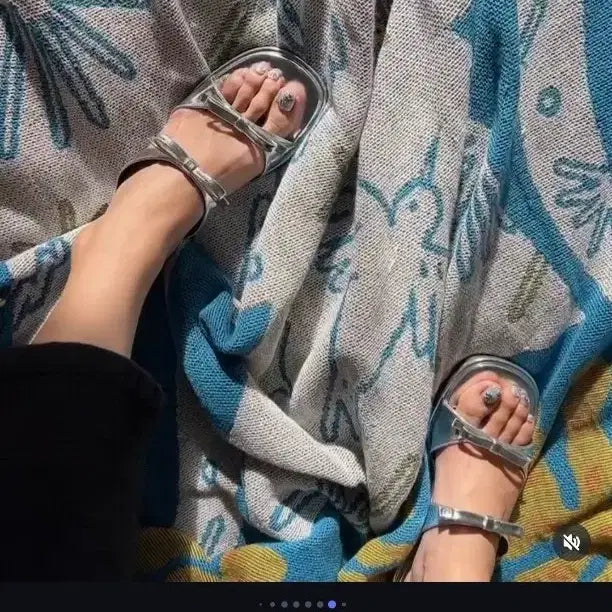 [BUNJANG] Lalarounge Ribbon Mules / 랄라라운지 리본뮬