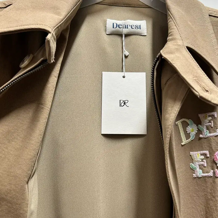 [BUNJANG] Dearest Beige Bomber Jacket / Dearest 베이지 봄버