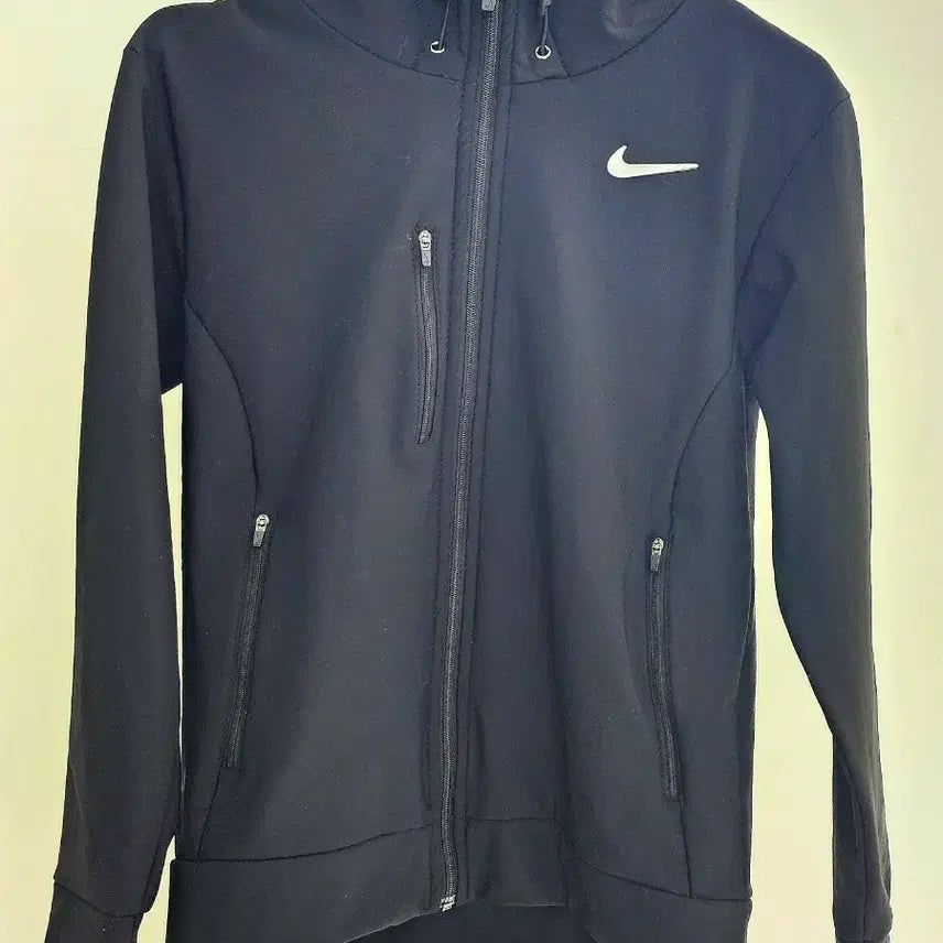 [BUNJANG] Nike Hooded Zip-Up Sweatshirt (Black, Size S) / 나이키 후드집업 S 사이즈 실측사이즈 참고