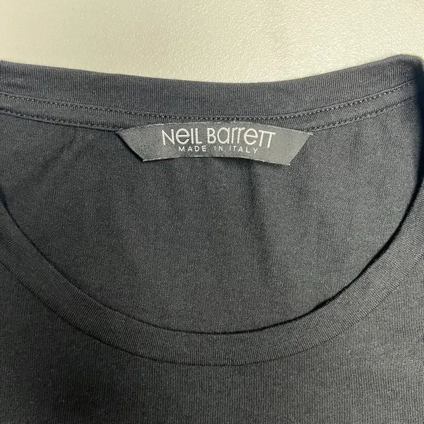 [BUNJANG] Neil Barrett Brutus Printing Black T-shirt / 닐바렛 브루투스 프린팅 블랙 반팔 L사이즈