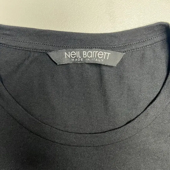 [BUNJANG] Neil Barrett Brutus Printing Black T-shirt / 닐바렛 브루투스 프린팅 블랙 반팔 L사이즈
