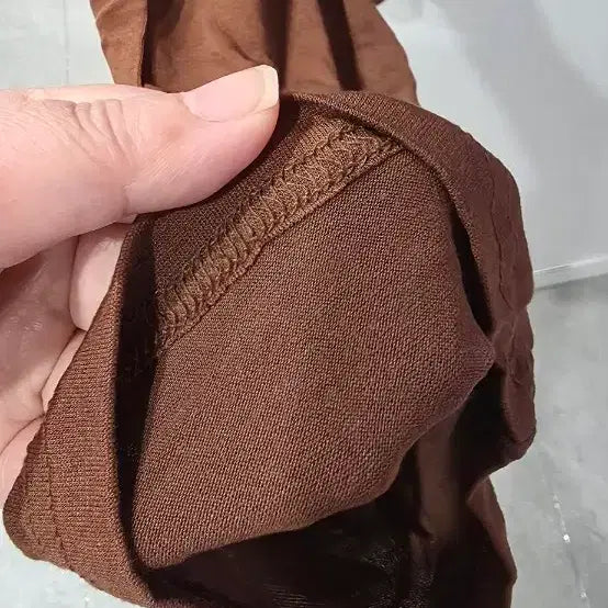 [BUNJANG] 3651 브라운 긴팔 티셔츠 / 3651 브라운 긴팔 티셔츠