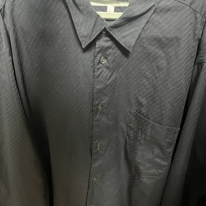 [BUNJANG] Comme des Garcons Diagonal Stripe Shirt / 꼼데가르숑 남방