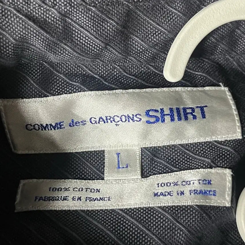 [BUNJANG] Comme des Garcons Diagonal Stripe Shirt / 꼼데가르숑 남방