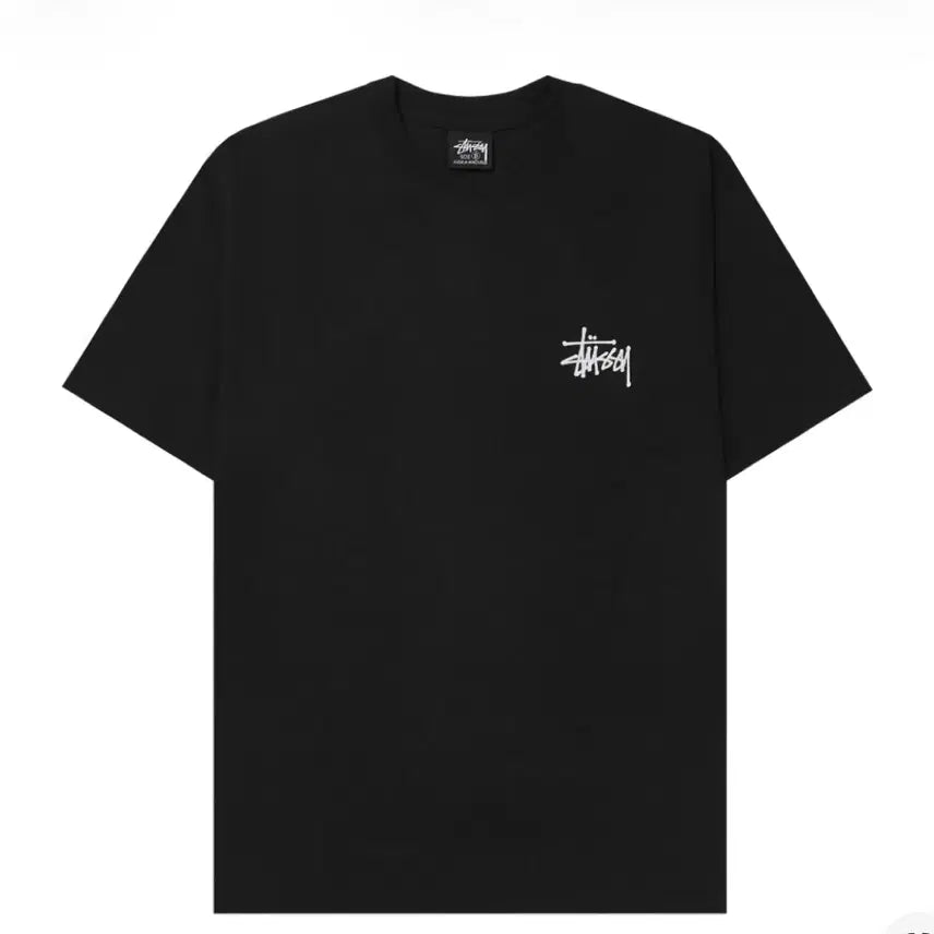 [BUNJANG] Stussy Melted Short Sleeve T-shirt Black [L] / 스투시 멜티드 반팔 티셔츠 블랙 [L]