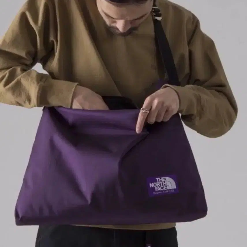 [BUNJANG] The North Face Purple Label Shoulder Bag Purple / 노스페이스 퍼플 라벨 숄더백 퍼플