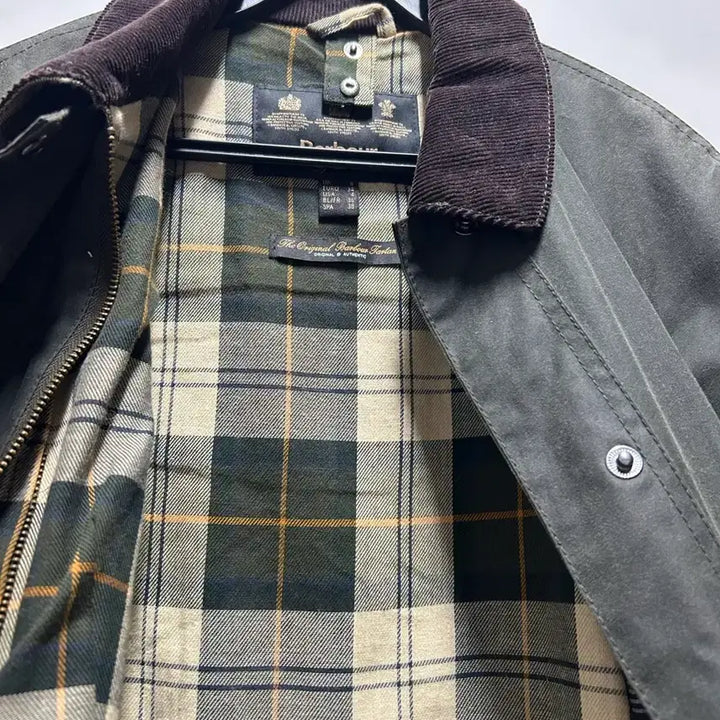 [BUNJANG] Barbour Wax Jacket Sage UK 8 / 바버 왁스자켓 UK8 세이지
