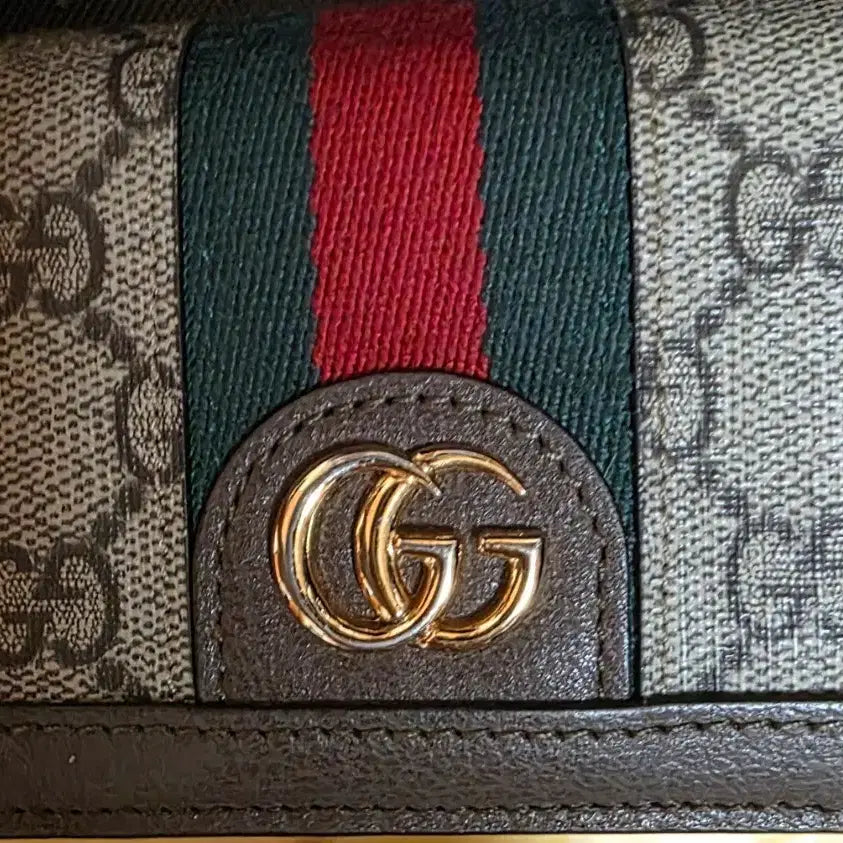 [SOLD OUT] 구찌 오피디아 GG 수프림 반지갑