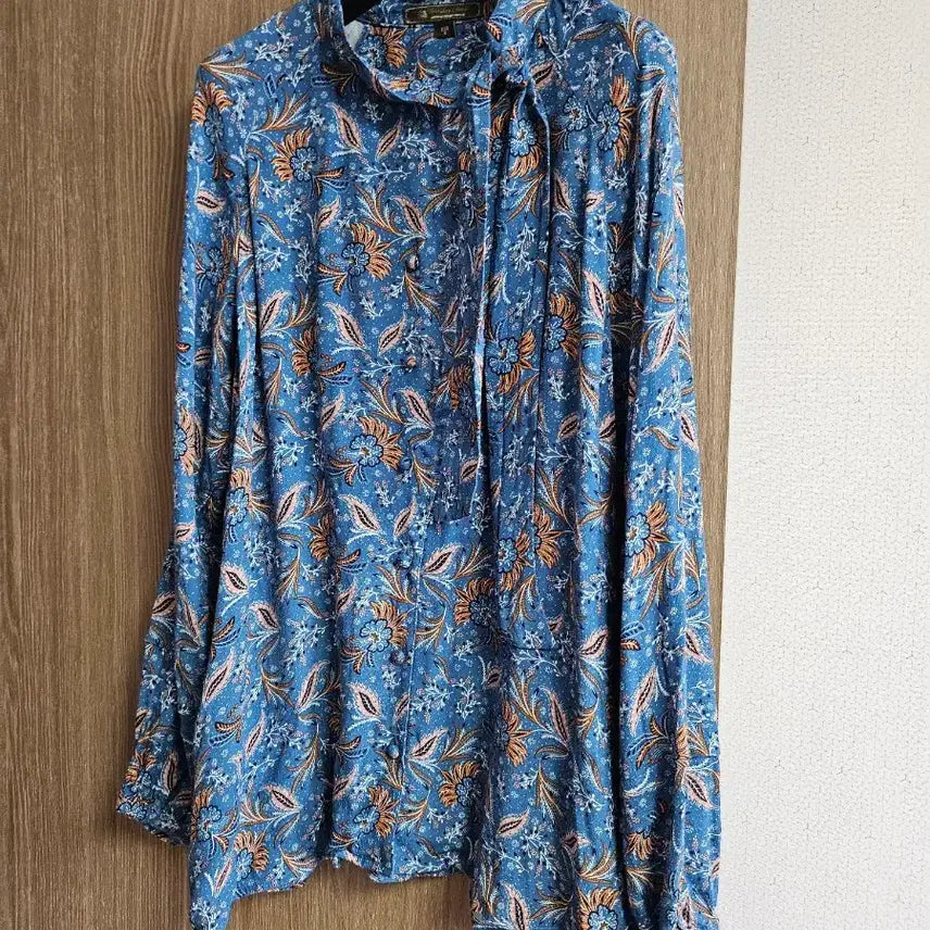 [BUNJANG] Thursday Island Paisley Pattern Ribbon Blouse / ㅣ써스데이아일랜드 리본 블라우스ㅣ