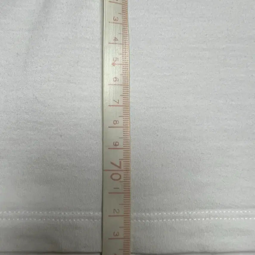 [SOLD OUT] 닐바렛 갱스터 프린팅 화이트 반팔 L사이즈