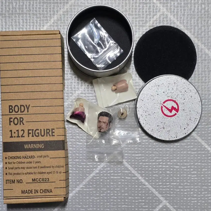 [BUNJANG] Kaiyodo Revoltech Iron Man Series Bundle Set / 카이요도 아이언맨 리볼텍시리즈+마크5 레이싱수트,커스텀헤드