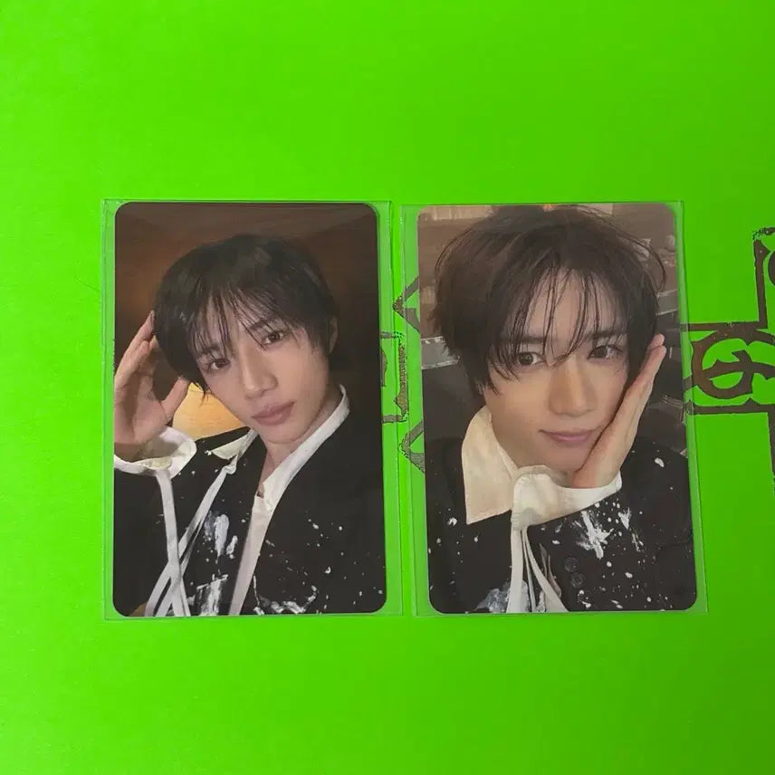 [BUNJANG] TXT Beomgyu Everline Lucky Draw + POB Photocard Bundle Set / 투바투 범규 에버라인 럭드 추가포토카드 가시잠바 가시덤불
