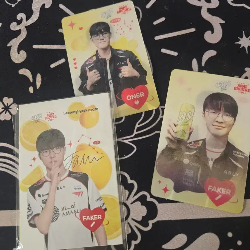 [SOLD OUT] T1 카스 페이커 오너 포토카드 세트
