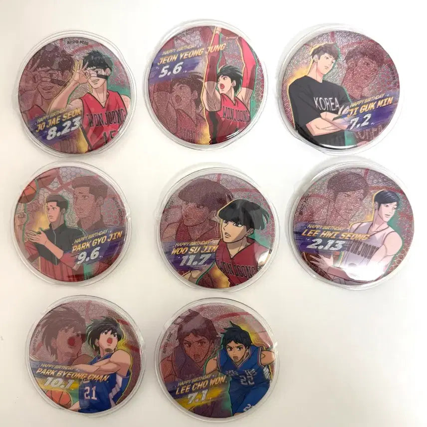 [SOLD OUT] 가비지타임 갑타 팝업 캔뱃지 원중고 8종 올클 일괄 원가이하 커버포함
