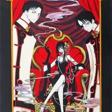 [SOLD OUT] xxx홀릭 clamp 30주년 애니메이트 카페 b2 태피스트리