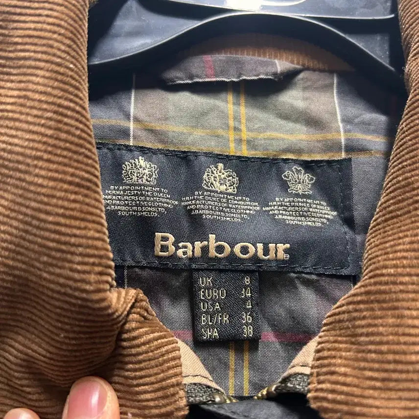 [BUNJANG] Barbour Waxed Jacket UK 8 / 바버 왁스자켓 uk8