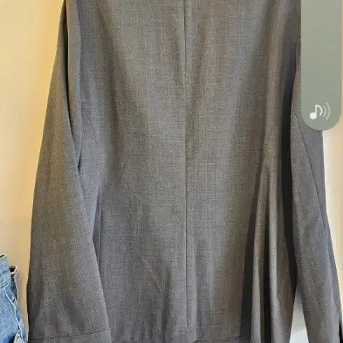 [BUNJANG] Plein De Temps Gray Shirt / 쁘렝땅 셔츠100