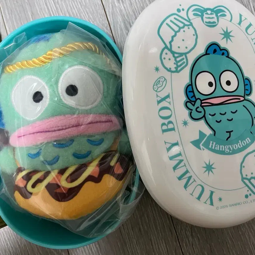[BUNJANG] Sanrio Hangyodon Bento Doll (Takoyaki ver.) / 산리오 도시락 인형 한교동 판매