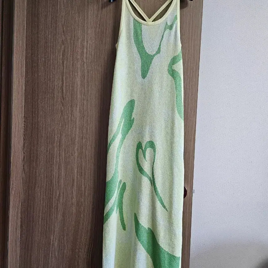 [BUNJANG] SJYP Heart Camo Long Dress / ㅣSJYP 하트 카무 롱원피스ㅣ